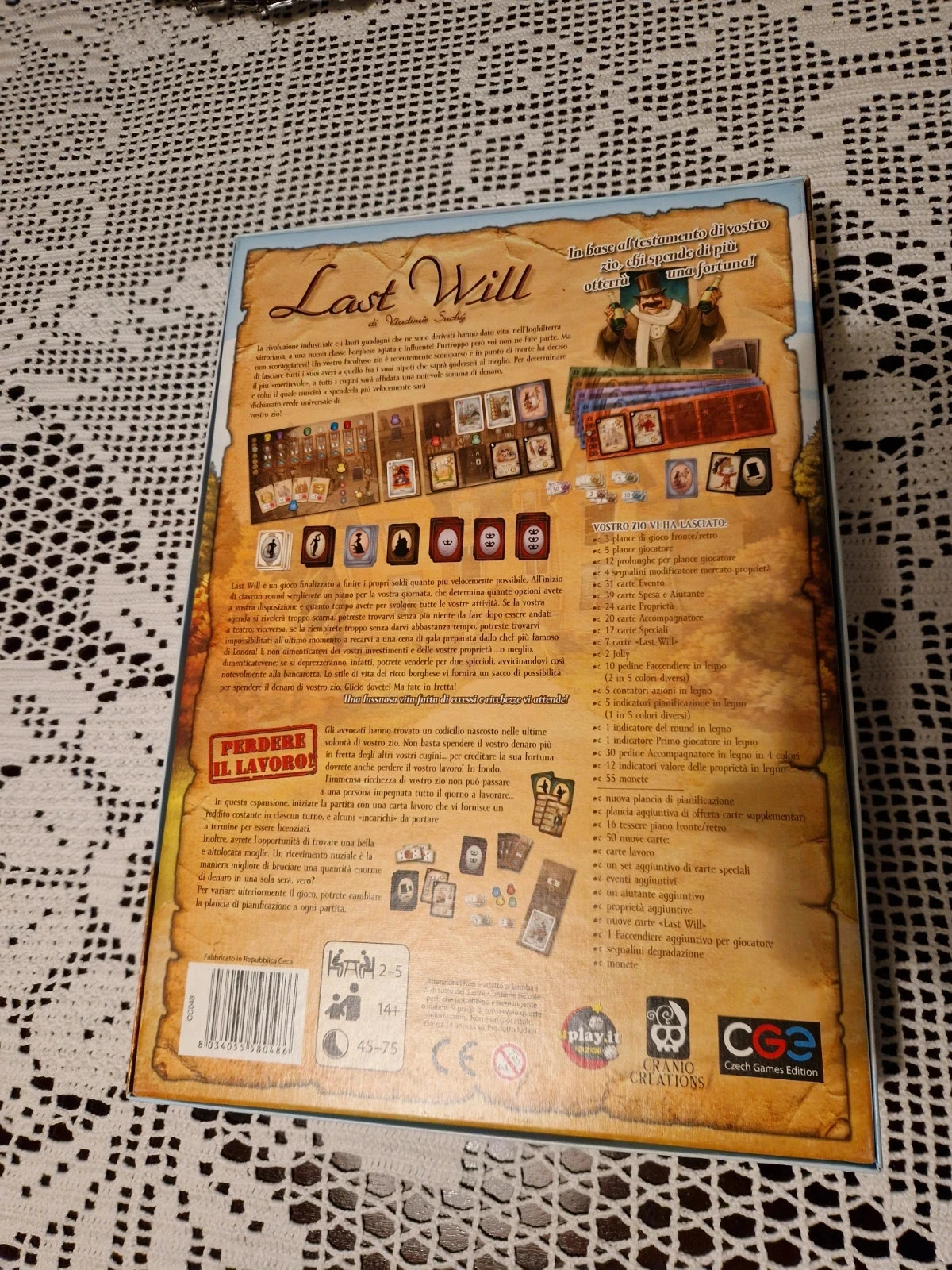 Última Voluntad - Gran Caja con la expansión Quedarse En El Paro – photo 2